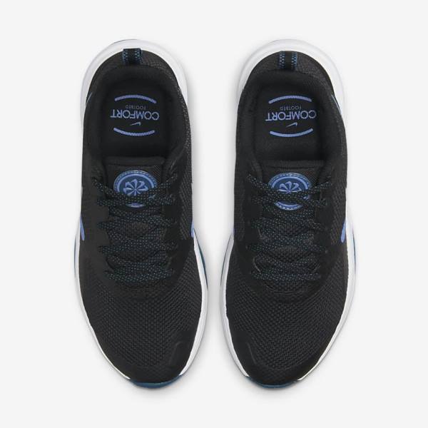 Black / Blue / White Nike City Rep TR Women's Training Shoes | NK409DRP