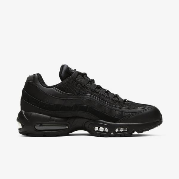 Black / Dark Grey Nike Air Max 95 Essential Men's Sneakers | NK248BUO