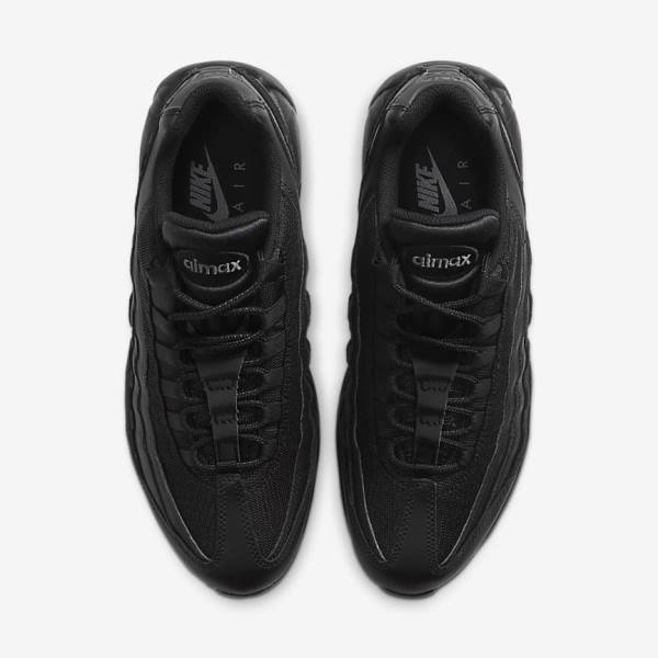 Black / Dark Grey Nike Air Max 95 Essential Men's Sneakers | NK248BUO