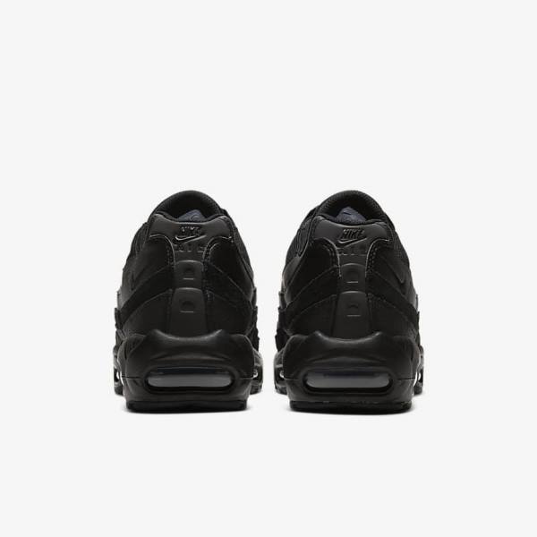 Black / Dark Grey Nike Air Max 95 Essential Men's Sneakers | NK248BUO