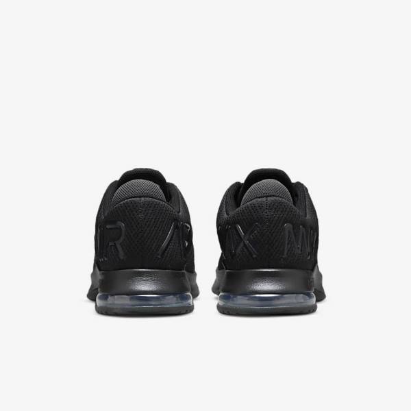 Black / Dark Grey Nike Air Max Alpha Trainer 4 Men's Training Shoes | NK807HAX