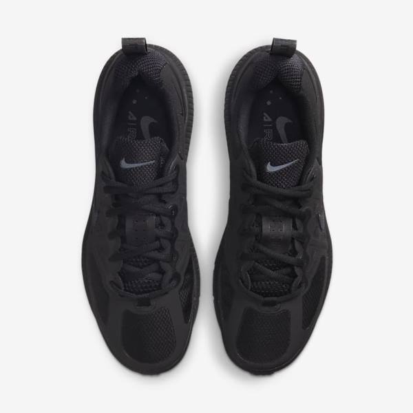 Black / Dark Grey Nike Air Max Genome Men's Sneakers | NK857SVF