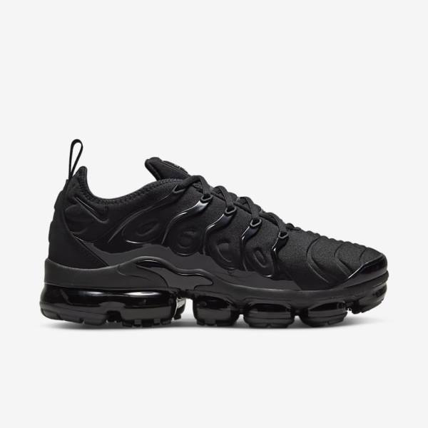 Black / Dark Grey Nike Air VaporMax Plus Men's Sneakers | NK015TQV