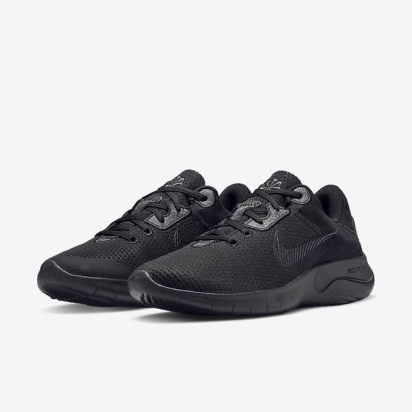 Black / Dark Grey Nike Flex Experience Run 11 Next Nature Road Men's Running Shoes | NK941VYS