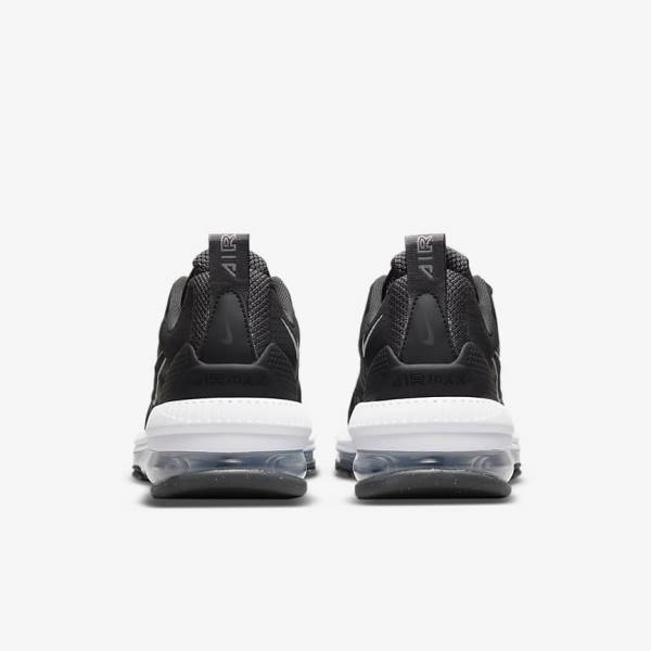 Black / Dark Grey / White / Black Nike Air Max Genome Women's Sneakers | NK075UMD