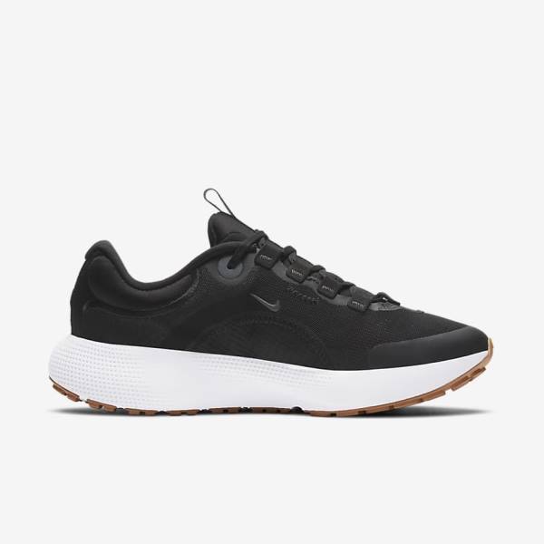 Black / Dark Grey / White / Black Nike React Escape Run Road Women's Running Shoes | NK284UDZ