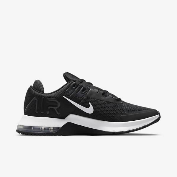 Black / Dark Grey / White Nike Air Max Alpha Trainer 4 Men's Training Shoes | NK736RXQ