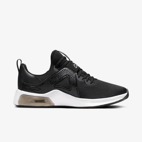 Black / Dark Grey / White Nike Air Max Bella TR 5 Women's Training Shoes | NK153GKW