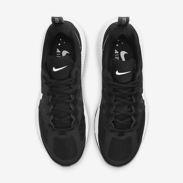 Black / Dark Grey / White Nike Air Max Genome Men's Sneakers | NK628SIJ