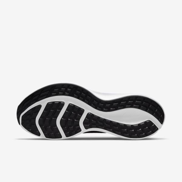 Black / Dark Grey / White Nike Downshifter 11 Road Women's Running Shoes | NK672DTY