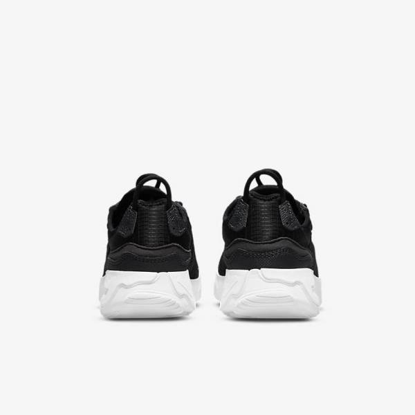 Black / Dark Grey / White Nike React Live Older Kids' Sneakers | NK718RZG