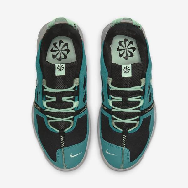 Black / Green / Mint Nike Free Terra Vista Men's Sneakers | NK354GRE