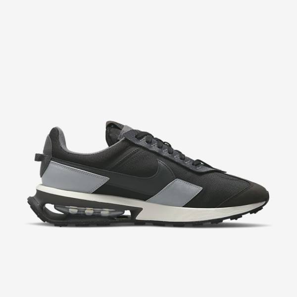 Black / Grey / Dark Grey Nike Air Max Pre-Day Men's Sneakers | NK708CKV