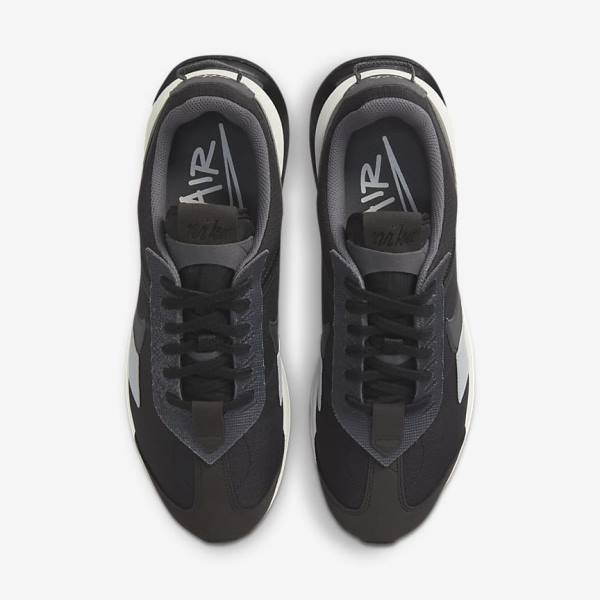 Black / Grey / Dark Grey Nike Air Max Pre-Day Men's Sneakers | NK708CKV