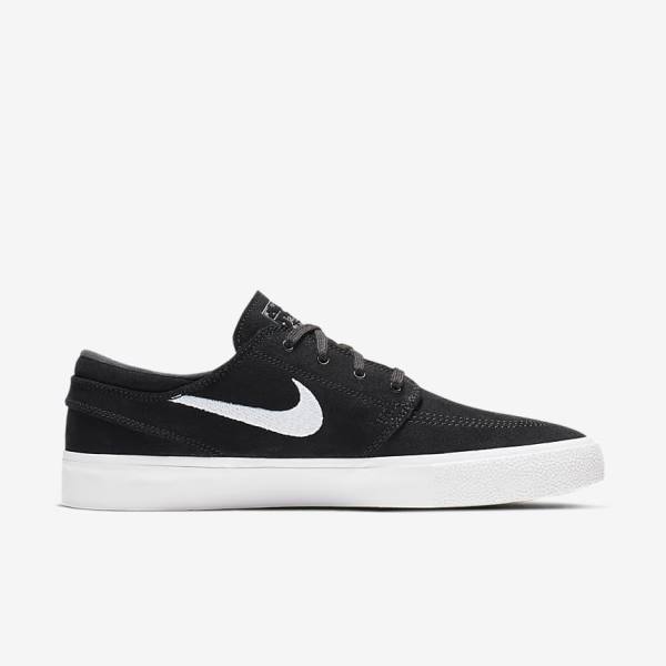 Black / Grey / Light Brown / White Nike SB Zoom Stefan Janoski RM Women's Sneakers | NK364KWY