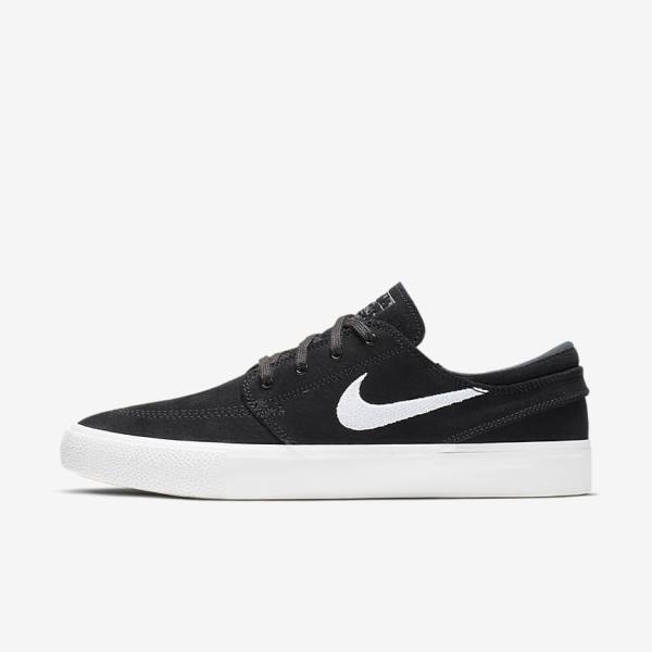 Black / Grey / Light Brown / White Nike SB Zoom Stefan Janoski RM Women\'s Sneakers | NK364KWY