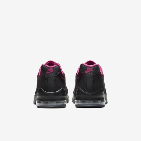 Black / Grey Nike Air Max Invigor Older Kids' Sneakers | NK728WUB