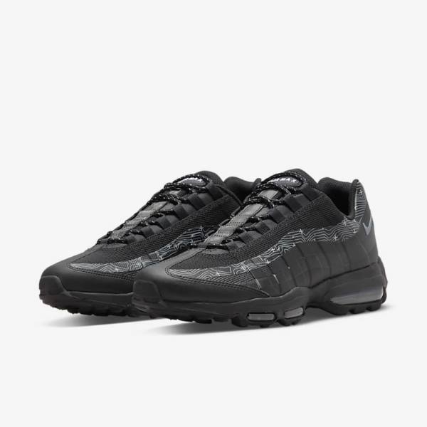 Black / Grey / White / Grey Nike Air Max 95 UL Men's Sneakers | NK021BXV