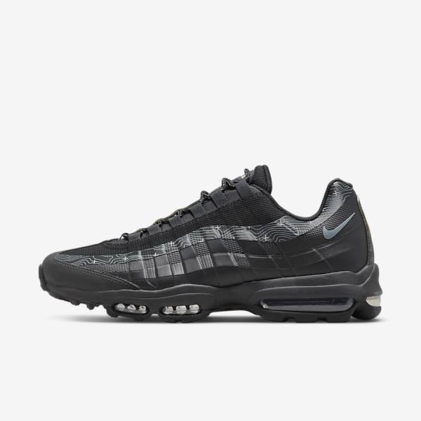 Black / Grey / White / Grey Nike Air Max 95 UL Men\'s Sneakers | NK021BXV