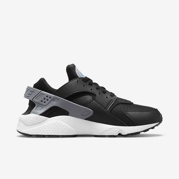 Black / Grey / White Nike Air Huarache J22 Men's Sneakers | NK947PLH