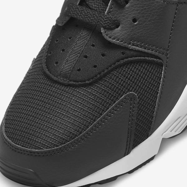 Black / Grey / White Nike Air Huarache J22 Men's Sneakers | NK947PLH