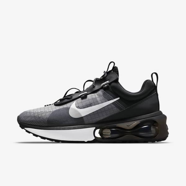 Black / Grey / White Nike Air Max 2021 Men\'s Sneakers | NK053UMA