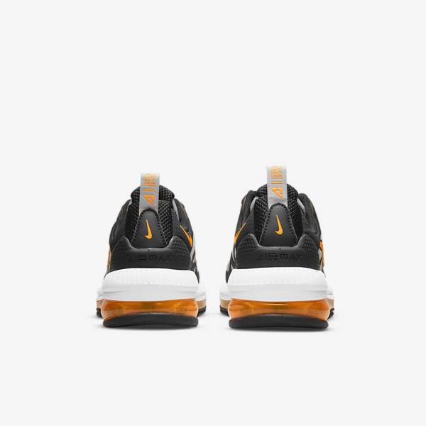 Black / Grey / White / Orange Nike Air Max Genome Older Kids' Sneakers | NK518RSA