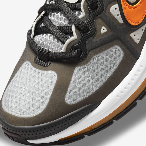 Black / Grey / White / Orange Nike Air Max Genome Older Kids' Sneakers | NK518RSA