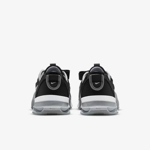 Black / Grey / White / Platinum Nike Metcon 7 FlyEase Women's Training Shoes | NK960EDX