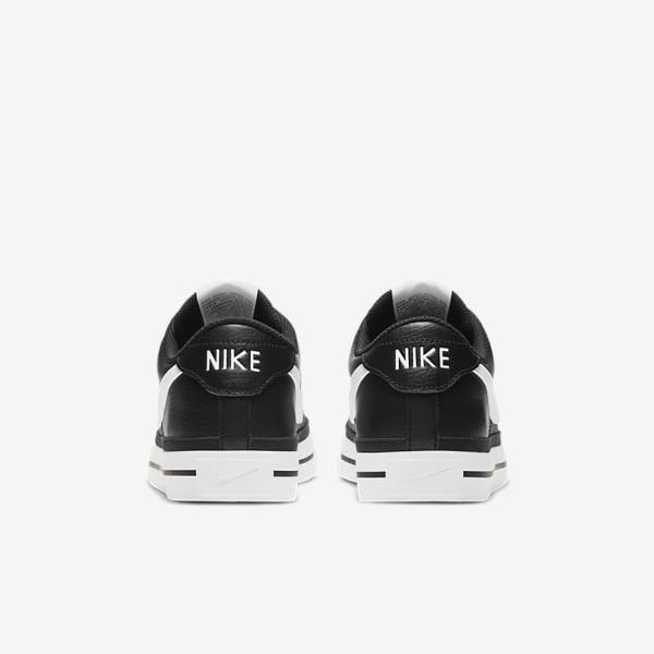 Black / Light Brown / White Nike NikeCourt Legacy Men's Sneakers | NK472GWV