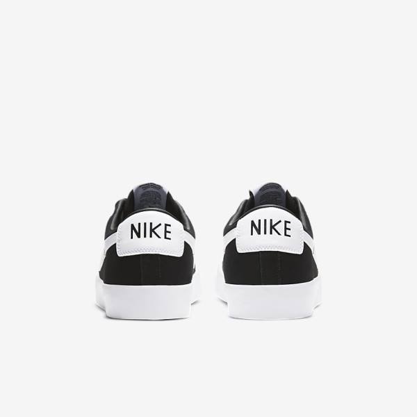 Black / Light Brown / White Nike SB Zoom Blazer Low Pro GT Men's Sneakers | NK015ZQJ