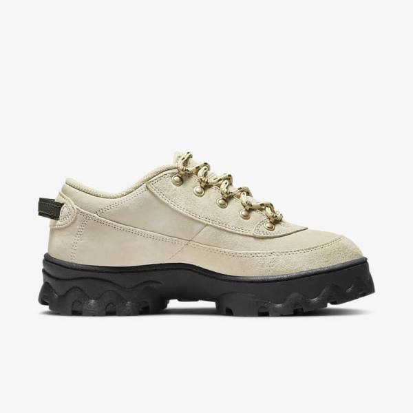 Black / Metal Gold / Khaki Nike Lahar Low Women's Sneakers | NK126UGK