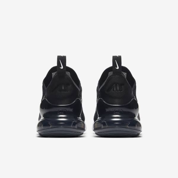 Black Nike Air Max 270 Women's Sneakers | NK372EOC