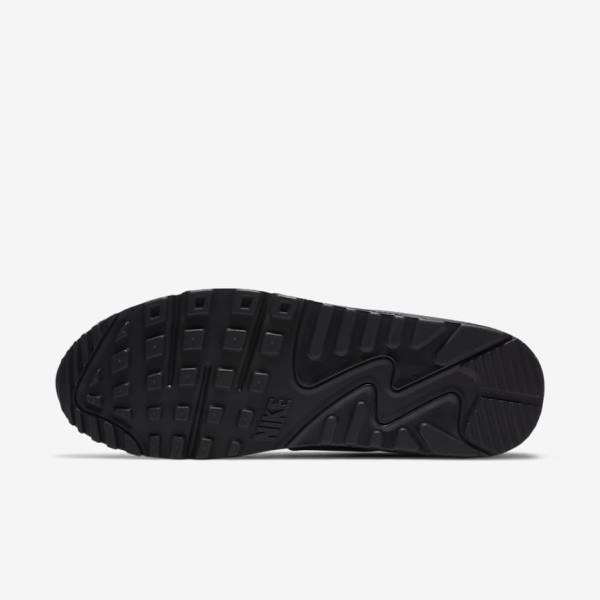 Black Nike Air Max 90 LTR Men's Sneakers | NK245PLS