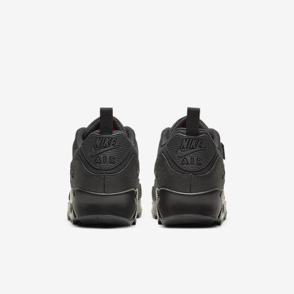 Black Nike Air Max 90 Surplus Men's Sneakers | NK093JBZ