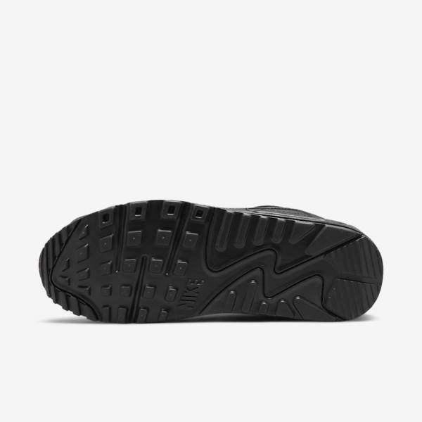 Black Nike Air Max 90 Women's Sneakers | NK251DGO