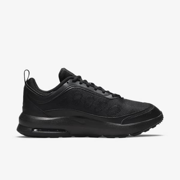 Black Nike Air Max AP Men's Sneakers | NK386EHL