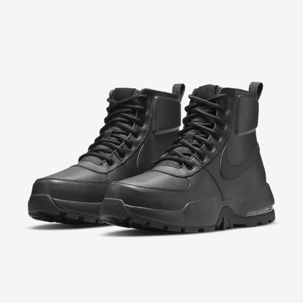 Black Nike Air Max Goaterra 2.0 Boot Men's Sneakers | NK348SRI