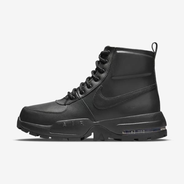 Black Nike Air Max Goaterra 2.0 Boot Men\'s Sneakers | NK348SRI