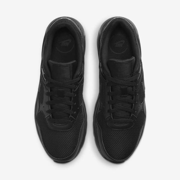 Black Nike Air Max SC Men's Sneakers | NK067OYR