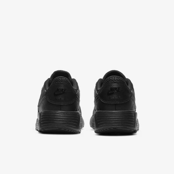 Black Nike Air Max SC Men's Sneakers | NK067OYR