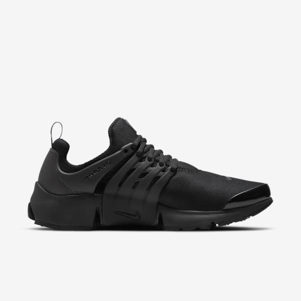 Black Nike Air Presto Men's Sneakers | NK901UVE