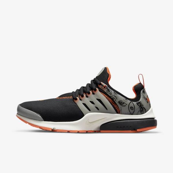 Black Nike Air Presto Premium Men\'s Sneakers | NK207EUB