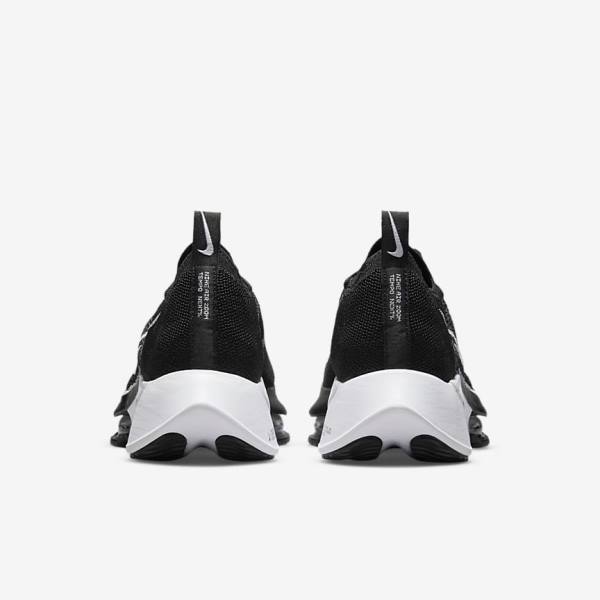 Black Nike Air Zoom Tempo NEXT% Road Women's Running Shoes | NK465BUJ