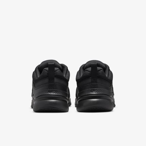 Black Nike Defy All Day Men's Sneakers | NK486QXG