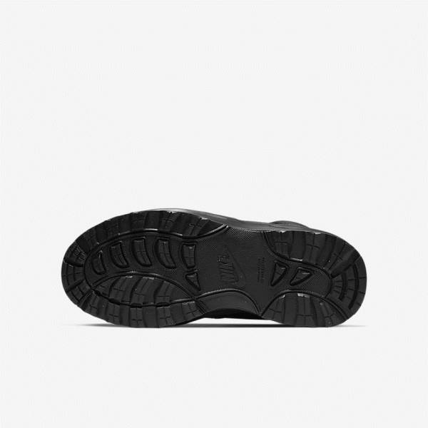 Black Nike Manoa LTR Older Boot Kids' Sneakers | NK568BUM