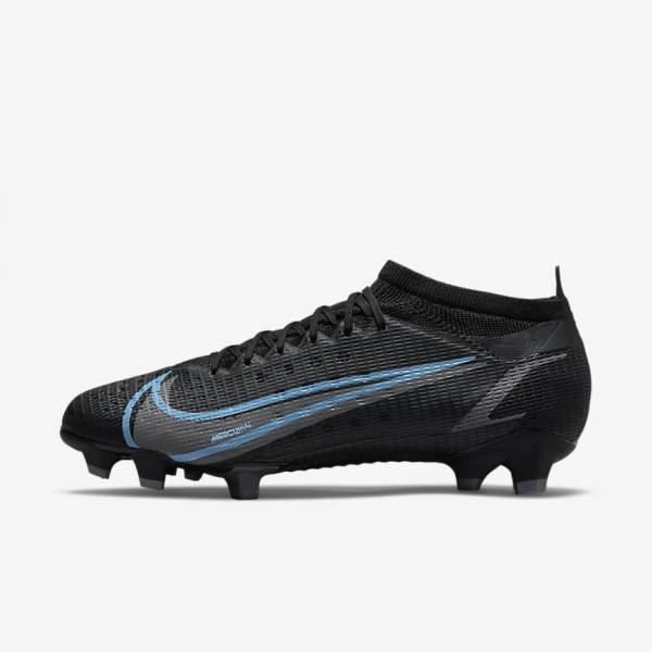 Black Nike Mercurial Vapor 14 Pro FG Firm-Ground Women\'s Football Shoes | NK372YTV