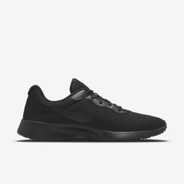 Black Nike Tanjun Men's Sneakers | NK425KJS