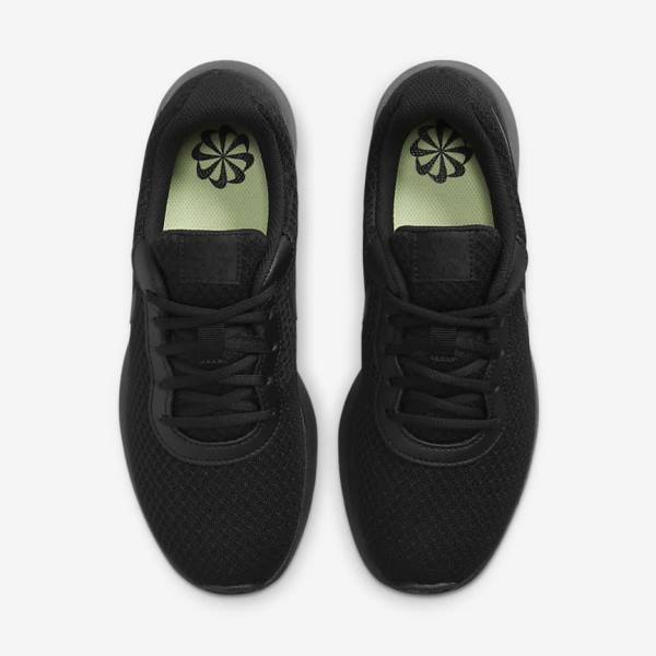 Black Nike Tanjun Women's Sneakers | NK531VQJ