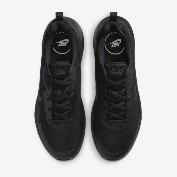 Black Nike Wearallday Men's Sneakers | NK598QJE